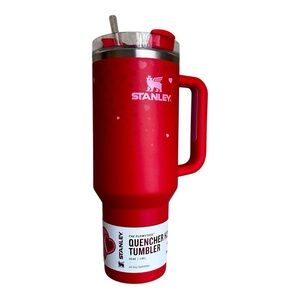 NWT Valentine’s Stanley Red and Pink Heart Tumbler - RARE and Sold Out